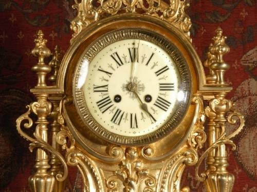 fig 4. Very Large Antique French Clock